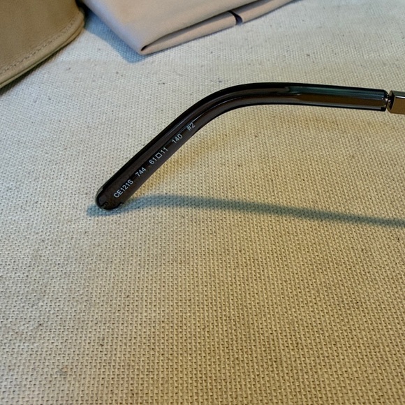 CHLOE Isadora Aviator Sunglasses in Silver EUC - Picture 8 of 11